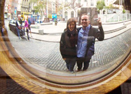 Lord und Lady besuchten in Dublin