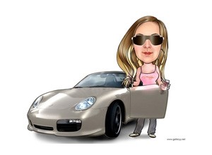 Auto Karikatur