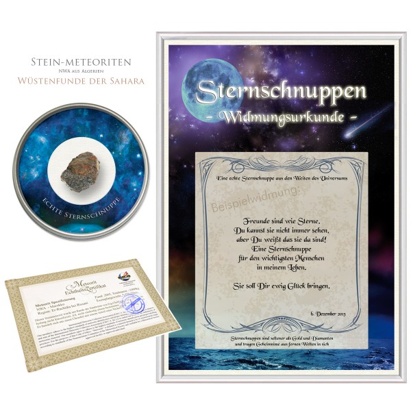 Taufgeschenk Sternschnuppe