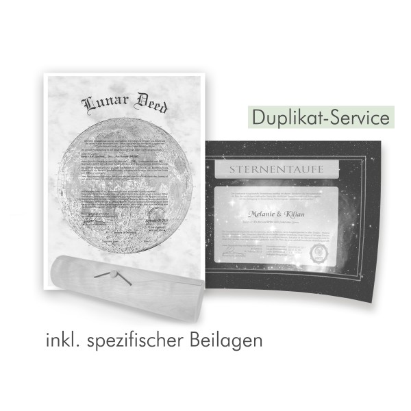 Nachdruck-Duplikat Service